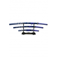 Espada Master Cutlery SE-58LBK4 Samurai Sword set w/ stand